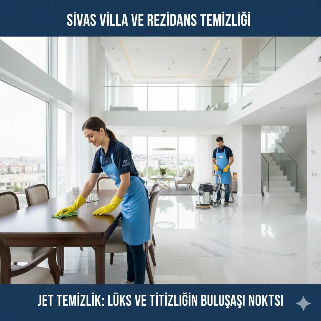 sivas villa ve rezidans temizliği